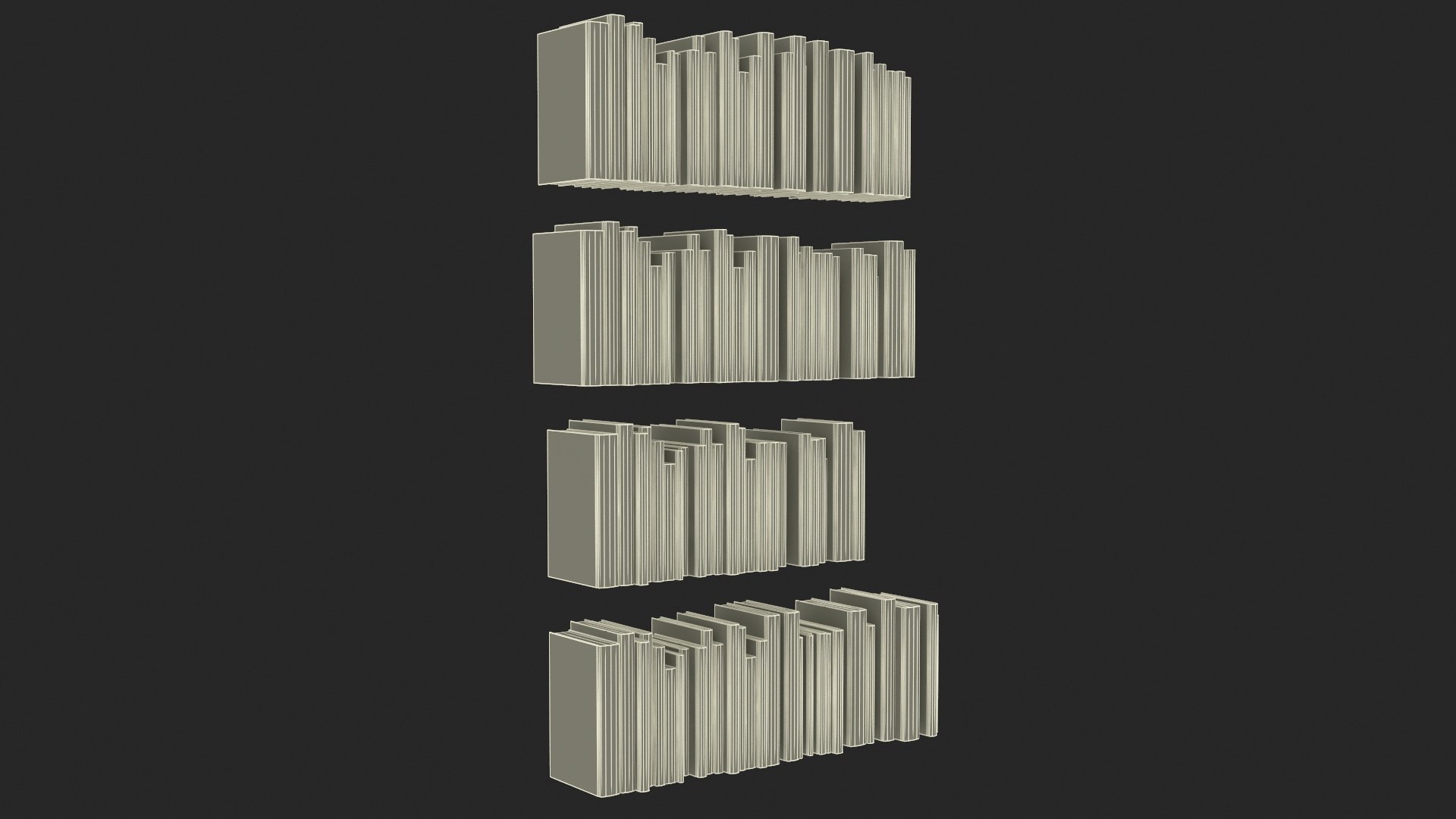 Books for Shelf 3D model https://p.turbosquid.com/ts-thumb/S7/rXlRq9/6v/booksforshelfmb3dmodel019/jpg/1727122901/1920x1080/fit_q87/999c85bc7f7684fe4167b0bf9cf97dcffd0e84b0/booksforshelfmb3dmodel019.jpg