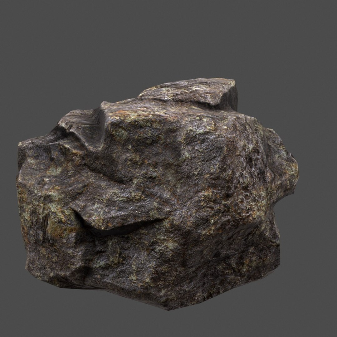 3d model of rock 1