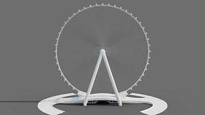 Ain Dubai 3D model