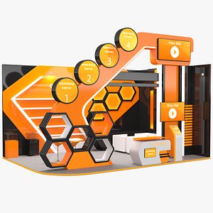 Exhibition Stand 5 3D model