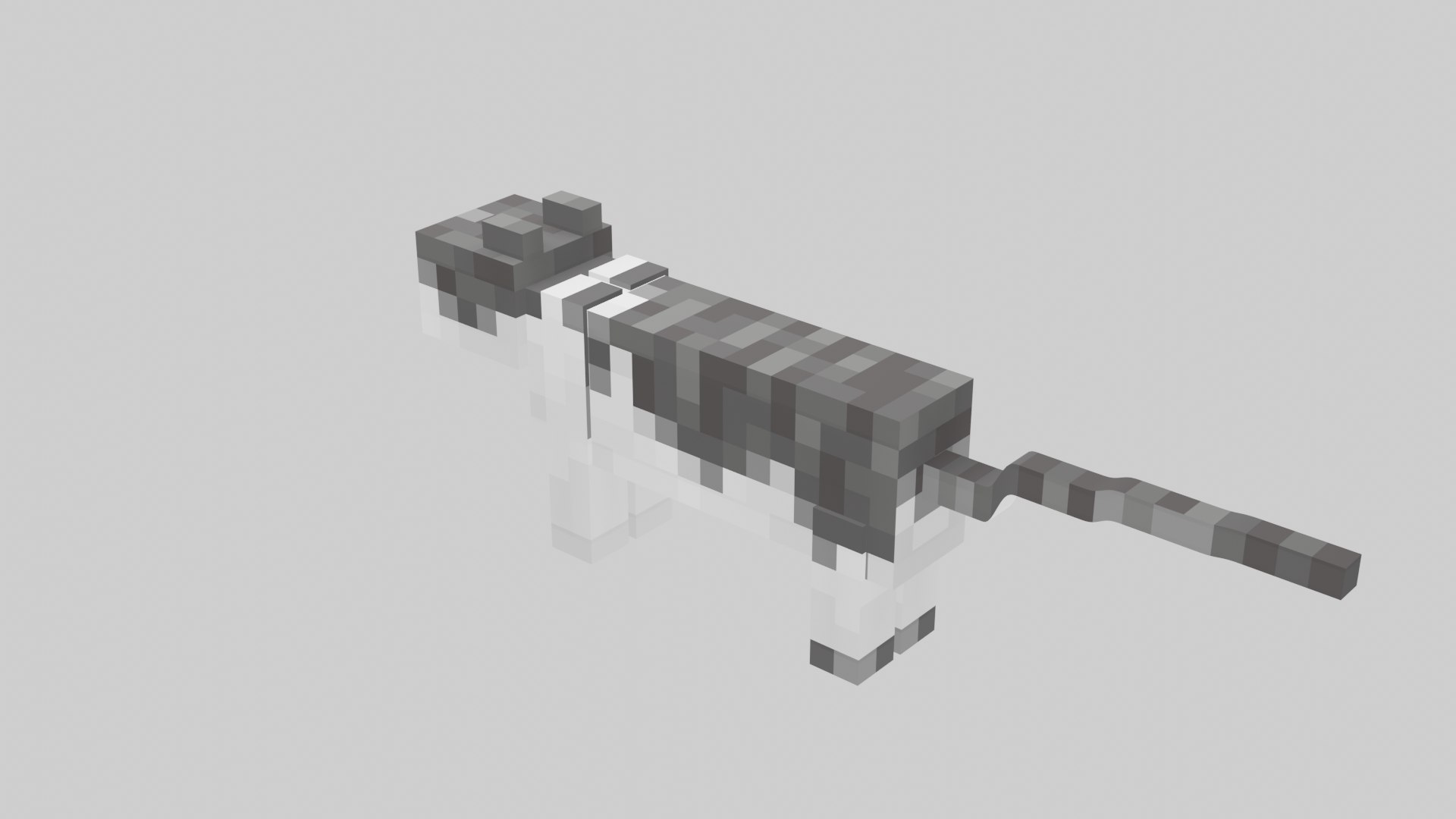 3D Minecraft Cat https://p.turbosquid.com/ts-thumb/S7/xbBgCi/AI/minecraftcat_300/png/1666647071/1920x1080/fit_q87/5020a818e6d9fa47b039c2663e84992452e8b311/minecraftcat_300.jpg