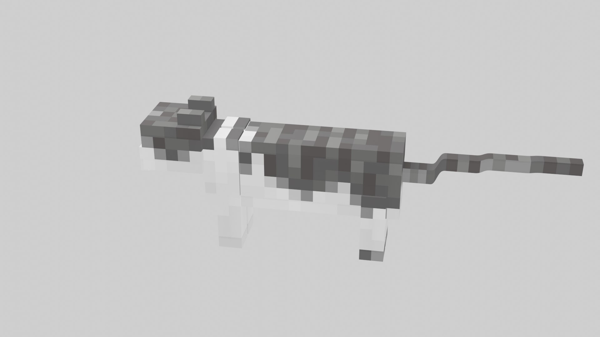 3D Minecraft Cat https://p.turbosquid.com/ts-thumb/S7/xbBgCi/Ei/minecraftcat_270/png/1666647065/1920x1080/fit_q87/97b84e81893363ebc72a99901ebf3b988ff33c77/minecraftcat_270.jpg