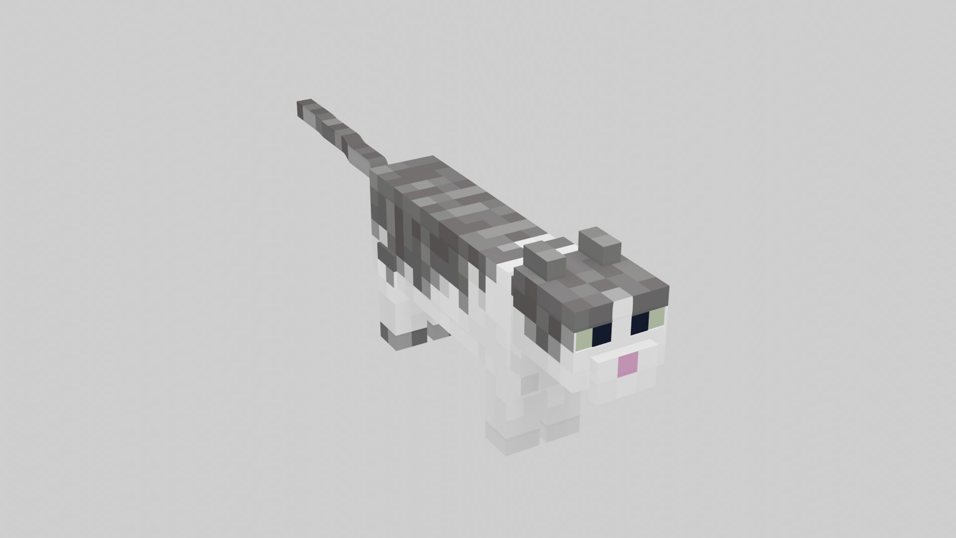 3D Minecraft Cat https://p.turbosquid.com/ts-thumb/S7/xbBgCi/KC/minecraftcat_140/png/1666647041/1920x1080/fit_q87/002978913102ebf64b1bd6fb01863ebf528c8c9c/minecraftcat_140.jpg