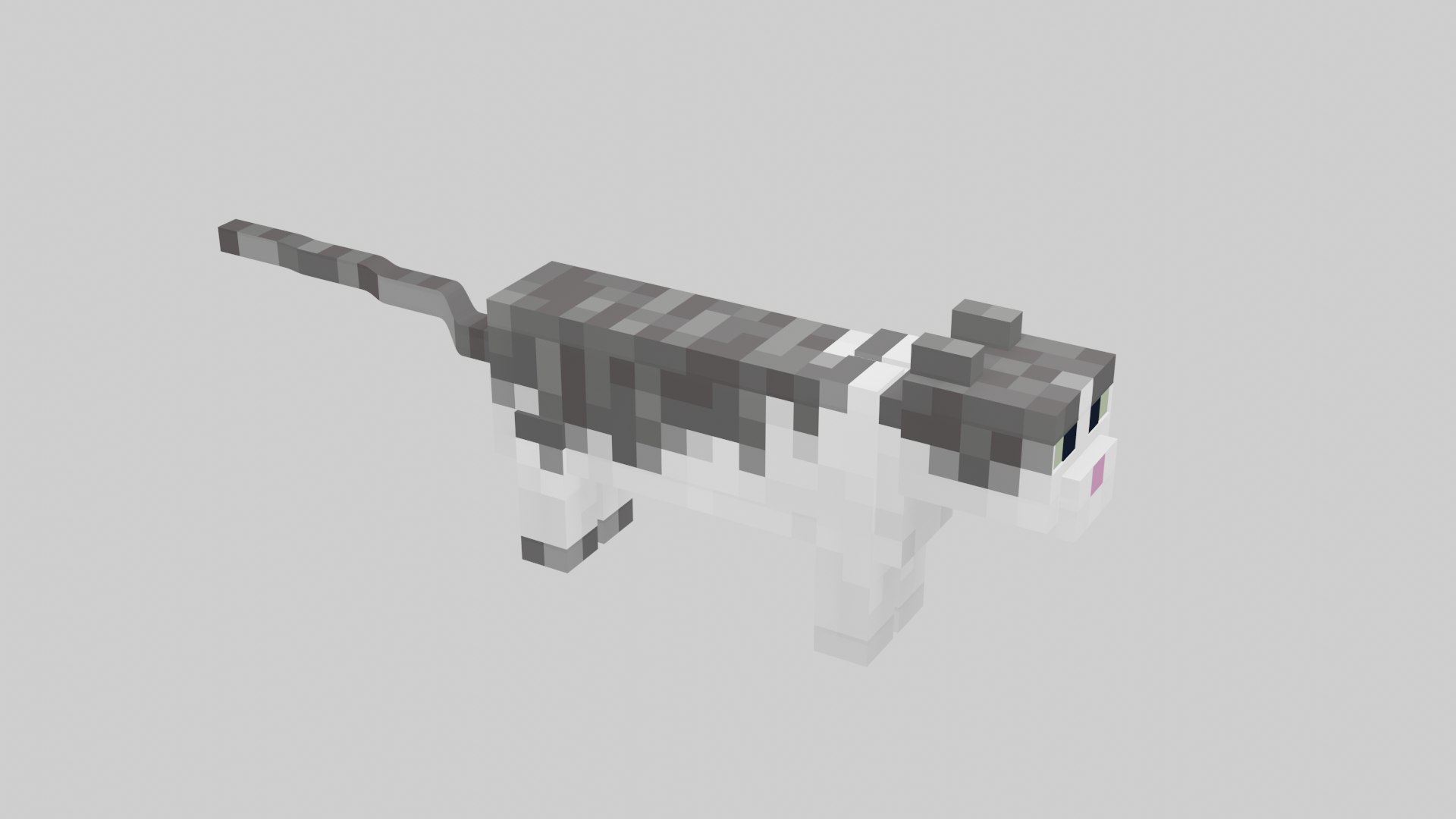 3D Minecraft Cat https://p.turbosquid.com/ts-thumb/S7/xbBgCi/ZK/minecraftcat_110/png/1666647035/1920x1080/fit_q87/a2a82d5e92da1cd7e5548165ca512b2a47403f3e/minecraftcat_110.jpg