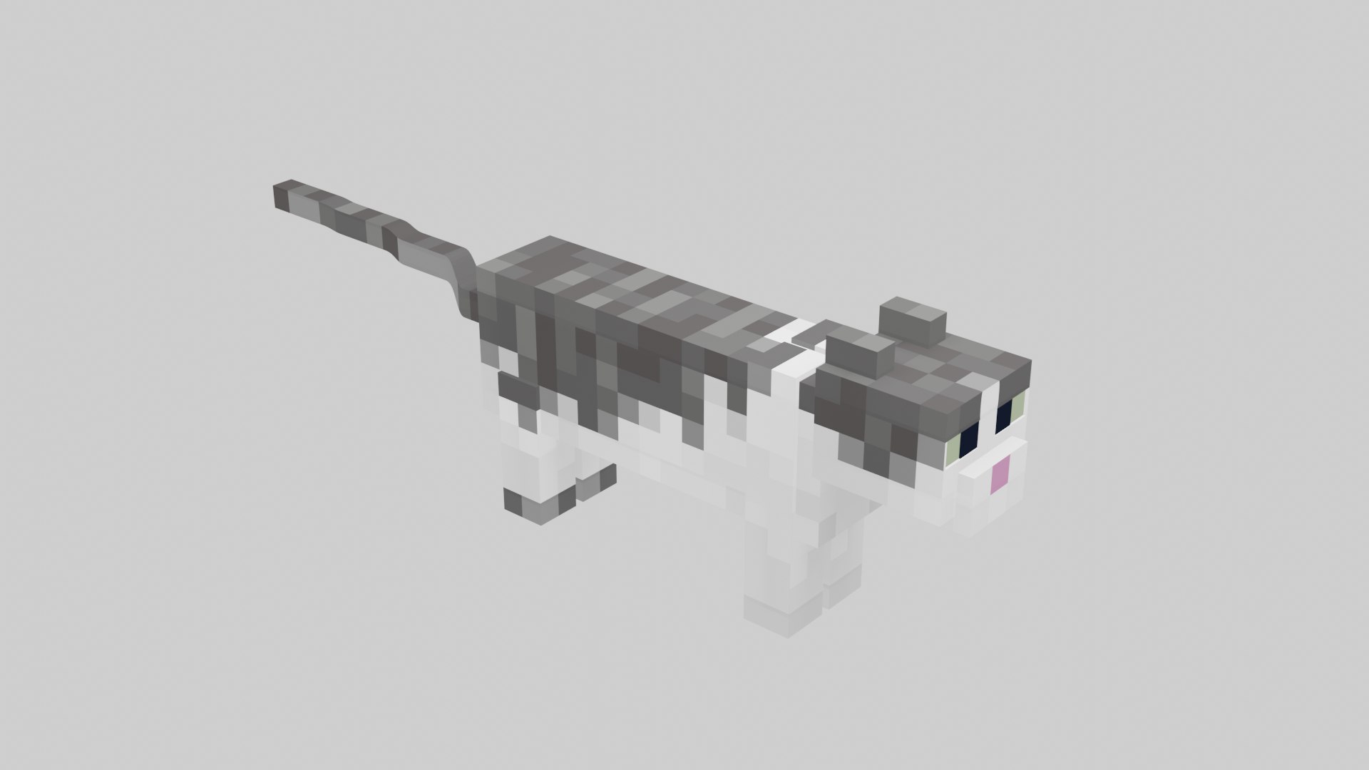 3D Minecraft Cat https://p.turbosquid.com/ts-thumb/S7/xbBgCi/bH/minecraftcat_120/png/1666647039/1920x1080/fit_q87/ba3100a72c3031a6738743de284d0f61eaeab8f5/minecraftcat_120.jpg