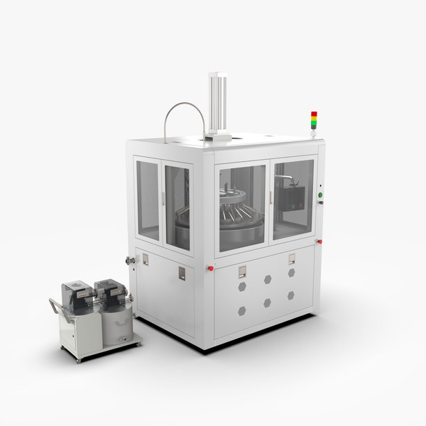Automatic High Precision Glass Polishing Machine 3D TurboSquid 2010283