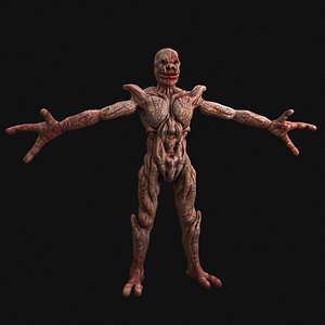 3D monster fantasy model