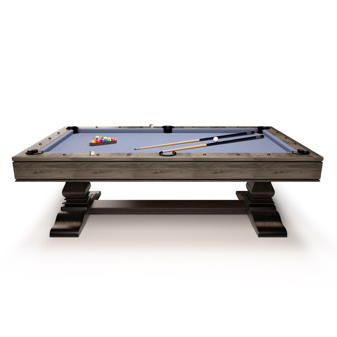 3D Pool Table - TurboSquid 1442758