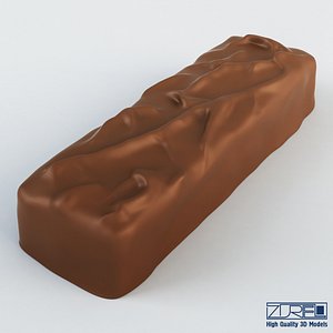 3d mars chocolate bar