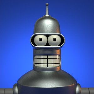 obj bender futurama