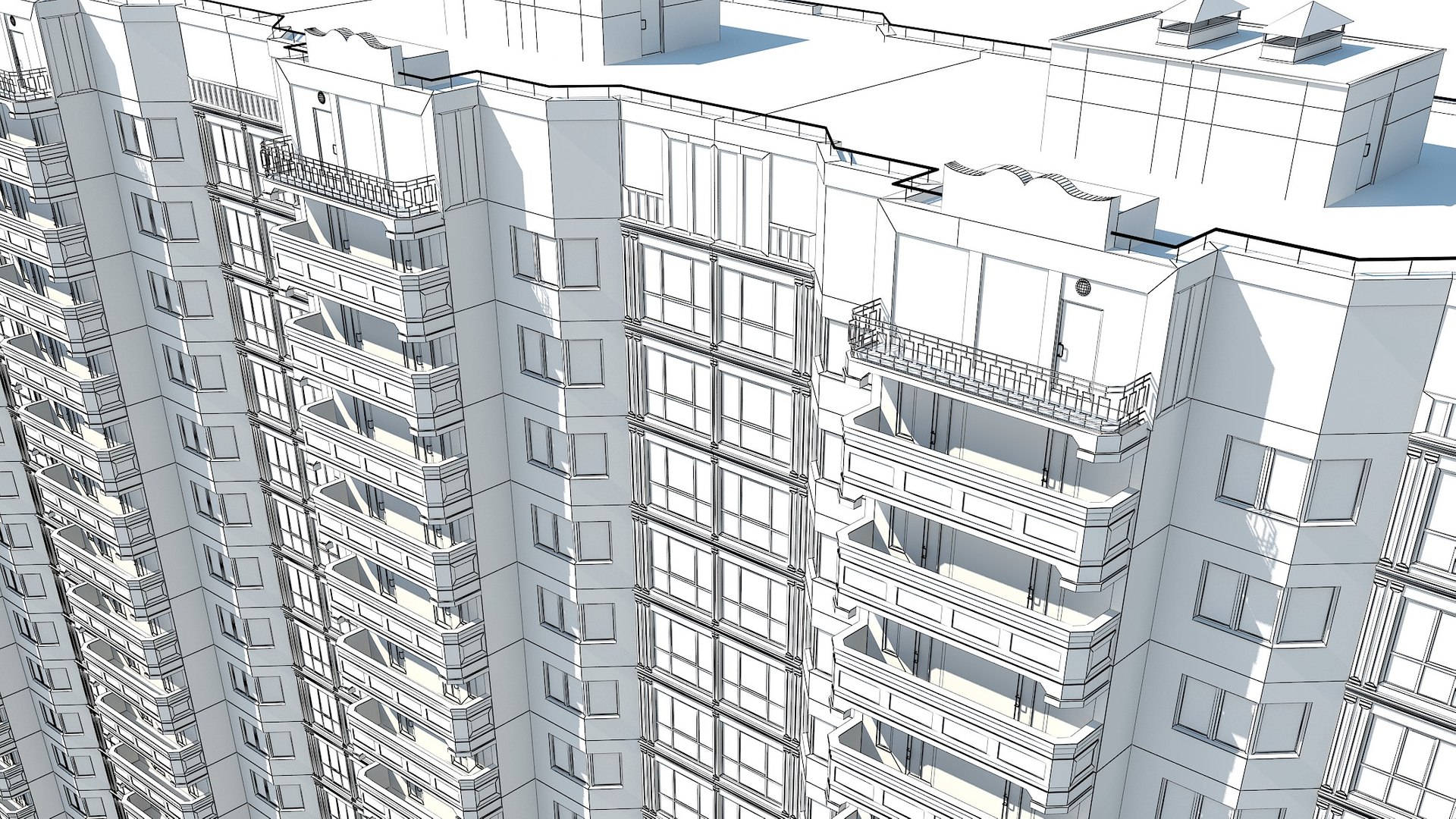 3D Civil Building Model - TurboSquid 1692157