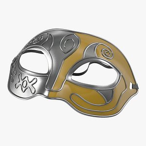 Masquerade Mask Yellow
