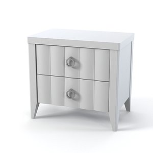 3d model of lineas night stand