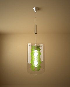 Silhouette pendant lamp
