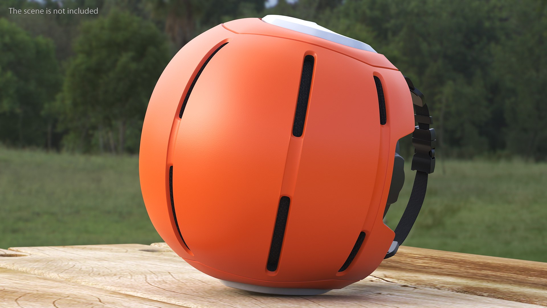 Kids Helmets Orange Generic 3D Model - TurboSquid 1882167