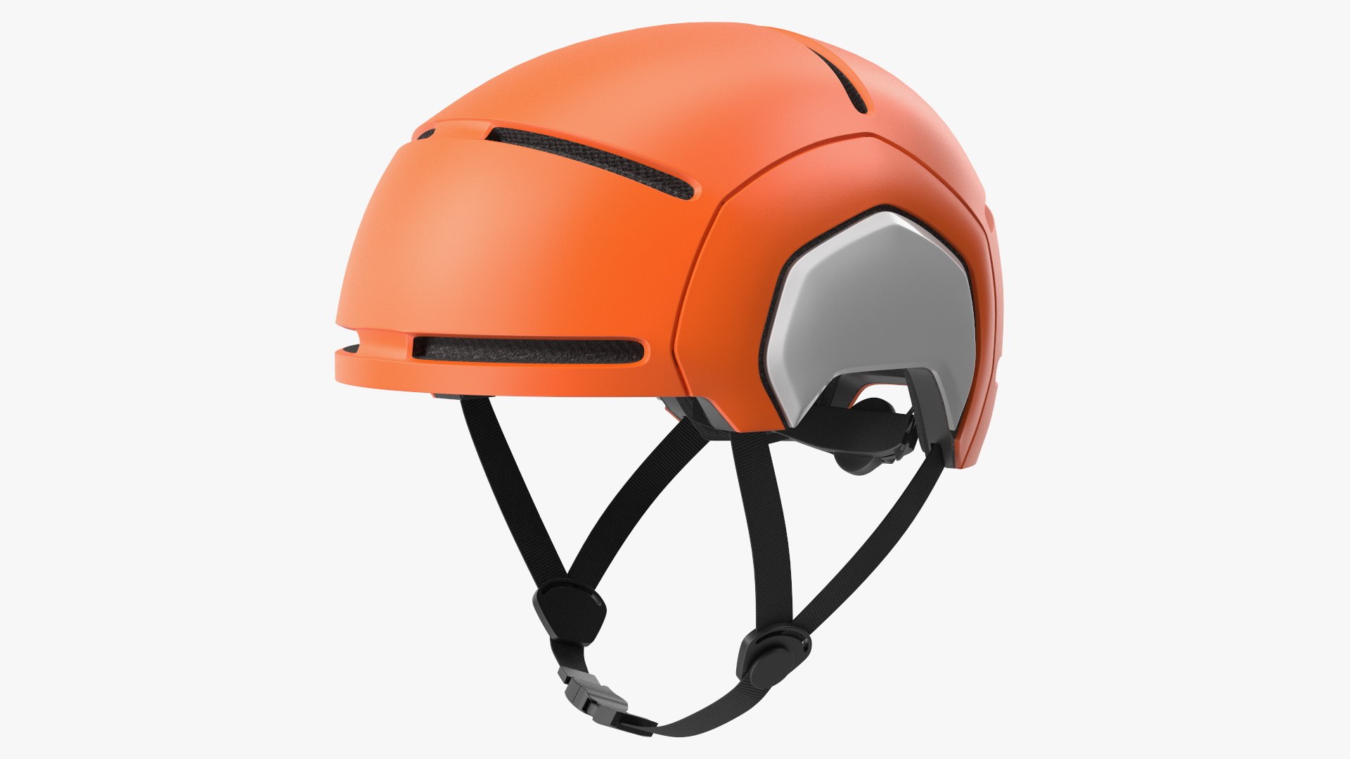 Kids Helmets Orange Generic 3D model preview
