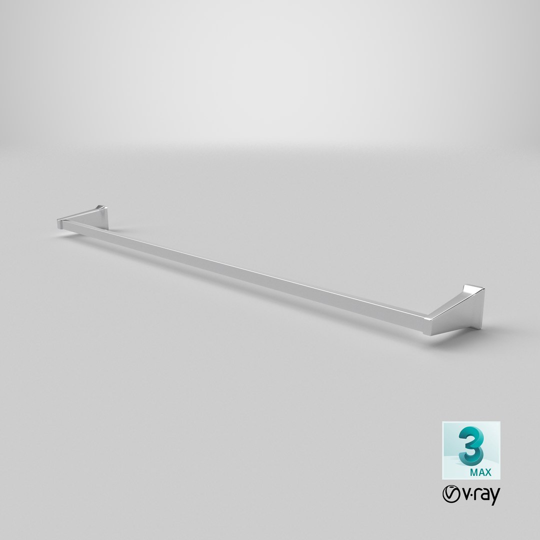 Brushed Chrome Towel Bar 3D model https://p.turbosquid.com/ts-thumb/S8/GV5iKL/zS/stemcell_max_vray_render/png/1733959850/1920x1080/fit_q87/b16dbba6a2036c1549b8d867aa0baceee207ec4c/stemcell_max_vray_render.jpg
