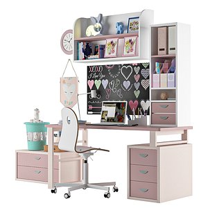 Children Desk 3D