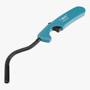 Barbecue Lighter BIC Flex 3D Model