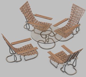 garden Lounge 3D model