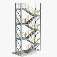 Industrial Stair 4 Stackable