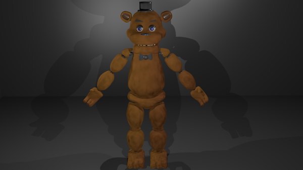 Withered Freddy Render png