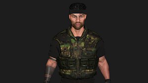 AAA 3D REALISTIC MALE CHARACTER - SURVIVAL APOCALYPSE OUTFIT