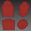 Mirrors Set 753