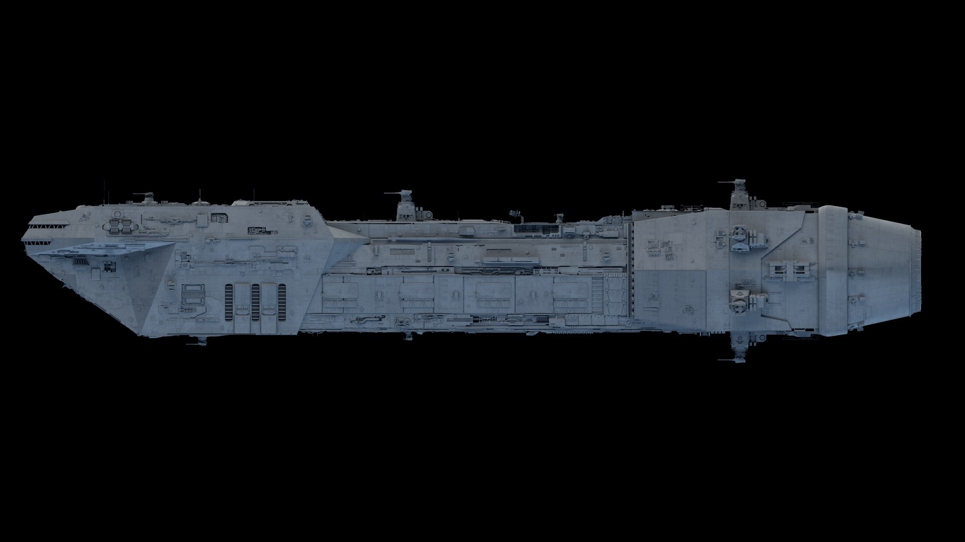 Lancer Spaceship 3D Model - TurboSquid 1477315