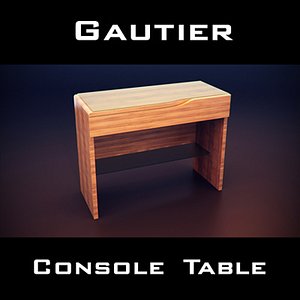 gautier dolce dressing table 3d model