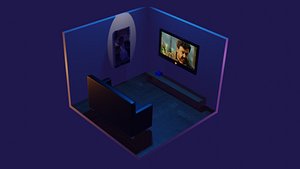 ambient room 3D model