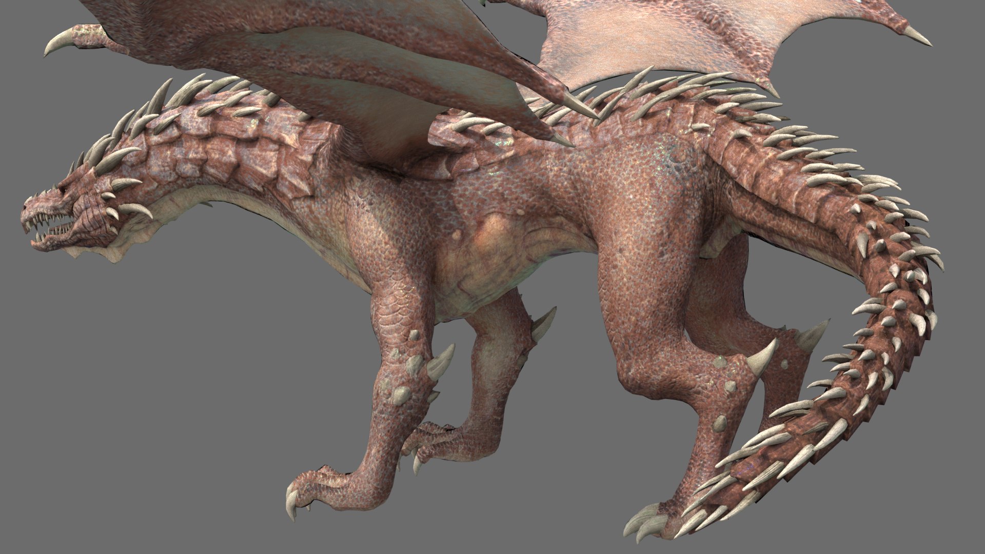 Dragon Rigged 3D model - TurboSquid 2088893