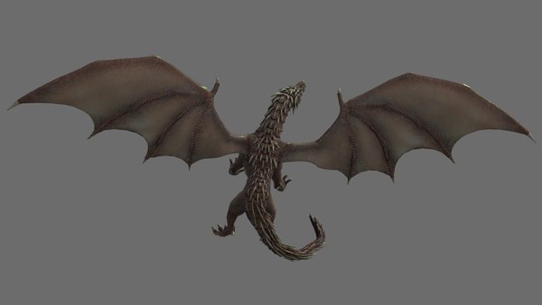 modelo 3d Dragon Rigged - TurboSquid 2088893