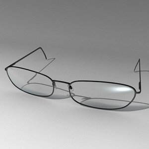 3d glasses model