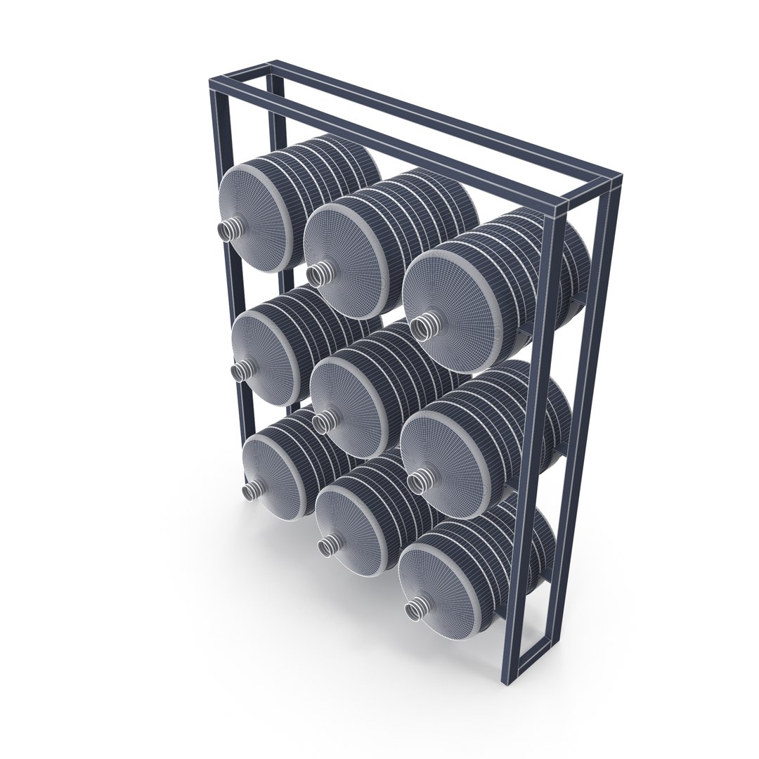 Carboy Storage Rack Shelf 3D Model TurboSquid 1868156