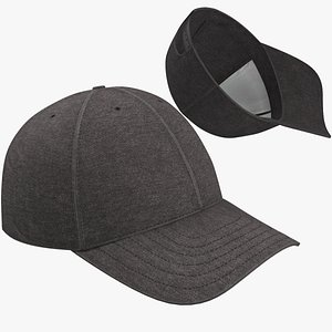baseball cap 01 3D model