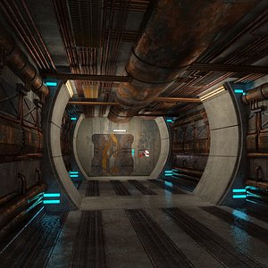 spaceship corridor max