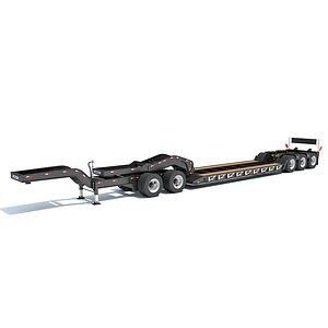 Low Loader Platform Trailer