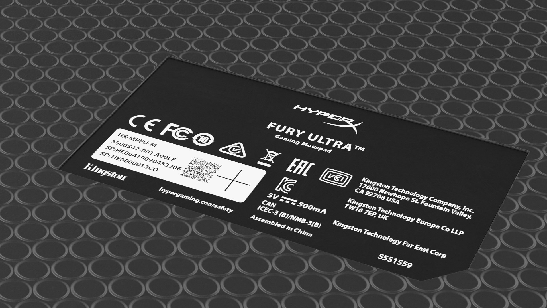 Hyperx fury ultra rgb 3D model - TurboSquid 1700611