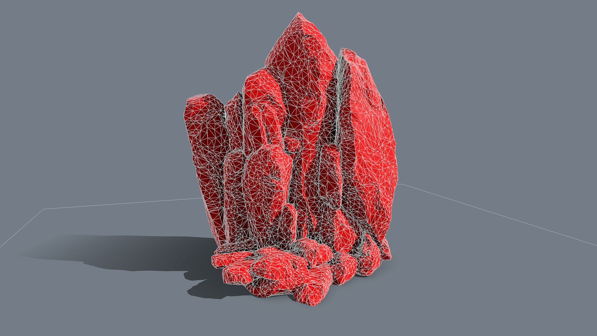 Collapsed Rocks 3D Model - TurboSquid 1388137