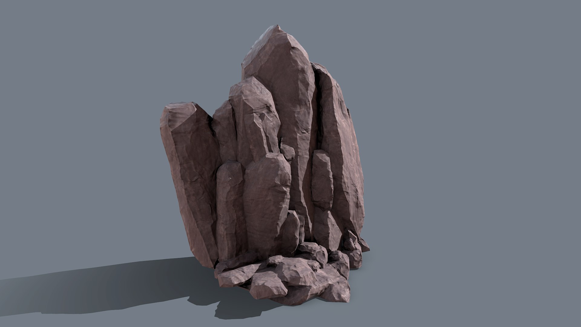 Collapsed Rocks 3D Model - TurboSquid 1388137