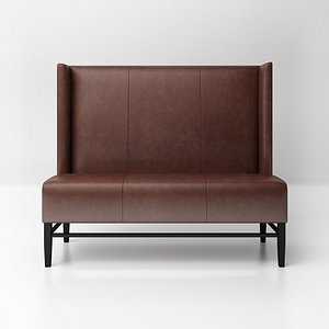 baldwin designer banquette 3D model