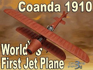 jet 1910 coanda 3d model