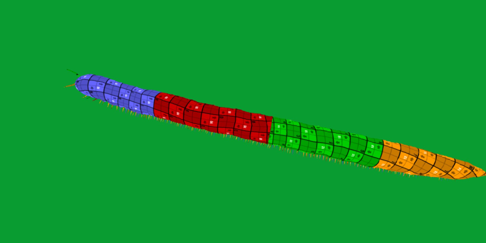 Giant African Millipede model https://p.turbosquid.com/ts-thumb/S9/3IjnfT/ye/giant_african_millipede25/png/1742835762/1920x1080/fit_q87/93d312895bc7bc1afb11ee6adb35791f8c54279d/giant_african_millipede25.jpg