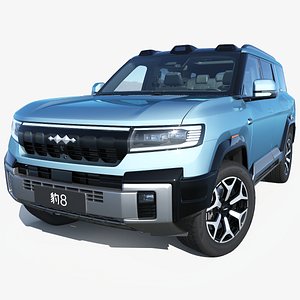 2026 BYD Denza B8 Formula Leopard8 3D