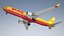 3D model Boeing 767-300BCF DHL