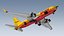 3D model Boeing 767-300BCF DHL