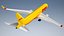 3D model Boeing 767-300BCF DHL