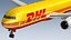 3D model Boeing 767-300BCF DHL