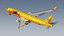3D model Boeing 767-300BCF DHL